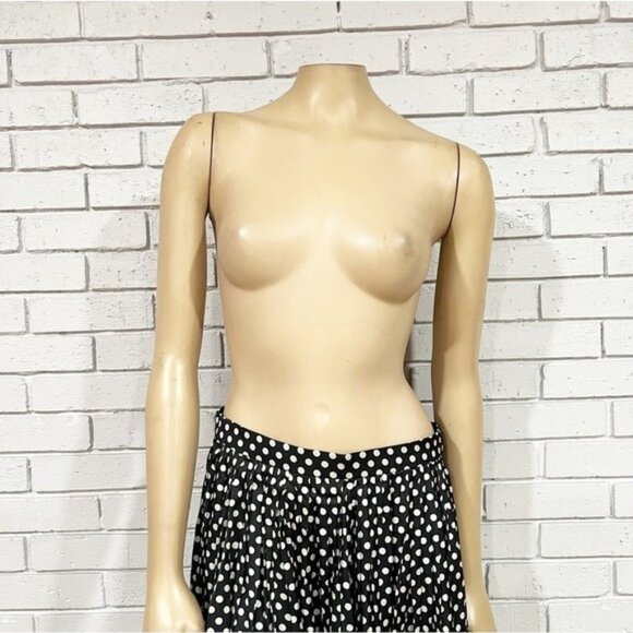 J.Crew Women’s Featherweight Satin Mini Skirt in Dot - Size 6 - Picture 4 of 10